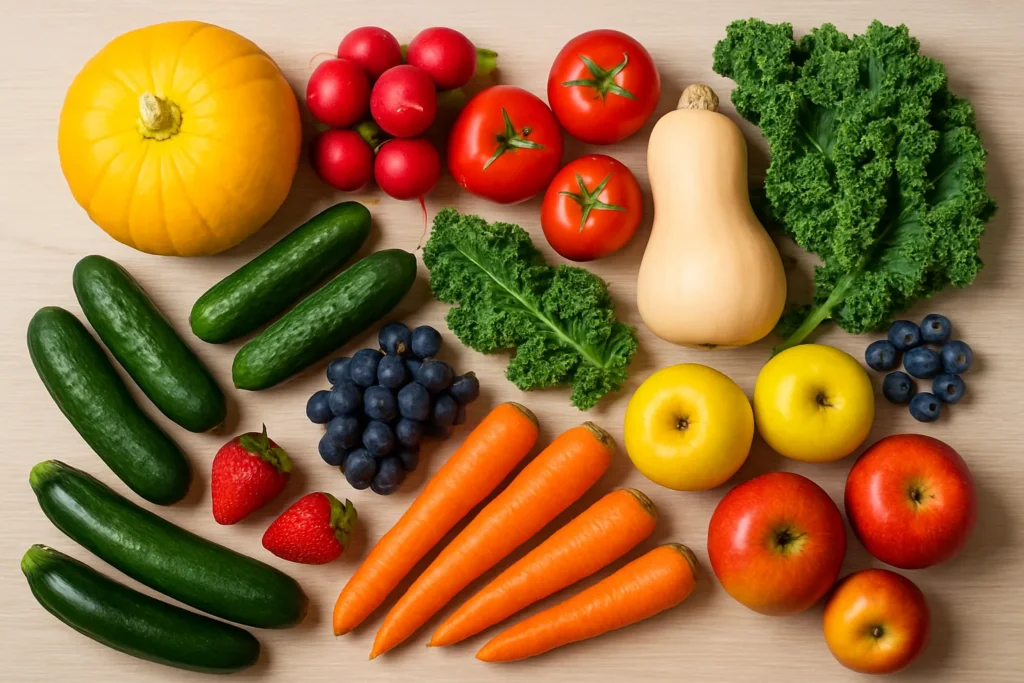 Sezonālie produkti un to priekšrocības veselībai
